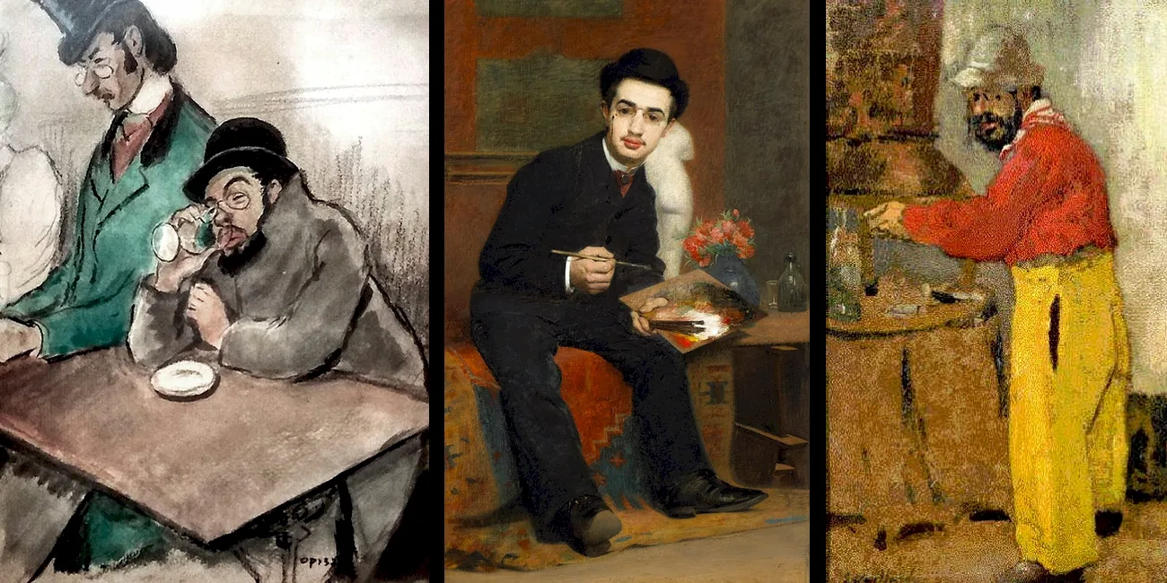 LAUTREC — 09 Ricard Opisso 1897 Henri Rachau 1883 Edouard Vuillard 1898